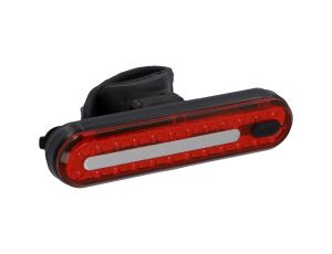Lampa rowerowa tylna LED akumulatorowa FISCHER FAHRRAD czarny