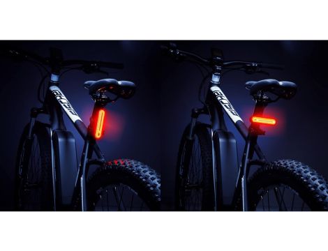 Lampa rowerowa tylna LED akumulatorowa FISCHER FAHRRAD czarny - 3