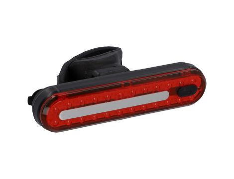Lampa rowerowa tylna LED akumulatorowa FISCHER FAHRRAD czarny