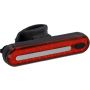 Lampa rowerowa tylna LED akumulatorowa FISCHER FAHRRAD czarny - 3