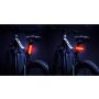 Lampa rowerowa tylna LED akumulatorowa FISCHER FAHRRAD czarny - 4