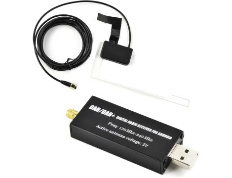 adapter USB z anteną, uniwersalny do radia samochodowego - 2