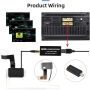 adapter USB z anteną, uniwersalny do radia samochodowego - 5