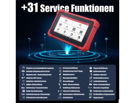 Launch Creade Professional MOT IV 2024 urządzenie diagnostyczne - 8