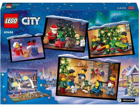 LEGO City Kalendarz adwentowy na 2024 rok Zabawka dla Dziecka do Zbudowania - 5