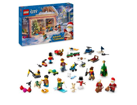 LEGO City Kalendarz adwentowy na 2024 rok Zabawka dla Dziecka do Zbudowania