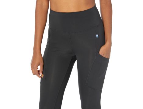 Legginsy damskie Fjällräven Abisko Tights rozmiar M czarne - 4
