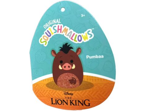 SQUISHMALLOWS Król Lew maskotka PUMBA 20 cm - 7