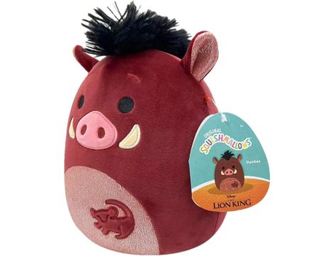 SQUISHMALLOWS Król Lew maskotka PUMBA 20 cm - 3