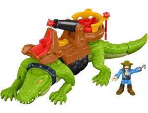 IMAGINEXT PIRAT HAK I KROKODYL ZESTAW Z FIGURKĄ POCISKAMI - image 2