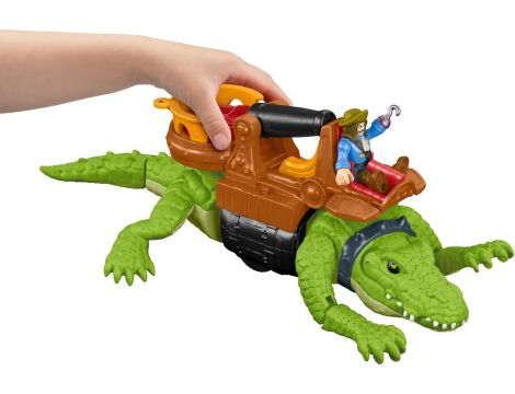 IMAGINEXT PIRAT HAK I KROKODYL ZESTAW Z FIGURKĄ POCISKAMI - 4