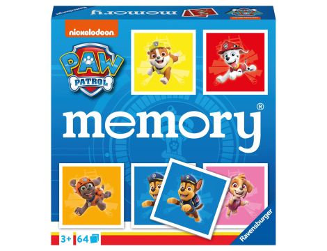Memory- gra karciana Game Paw Patrol Ravensburger 20887