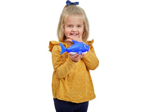 ZURU Baby Shark Bath Toy Silicone Fin - Blue - 9