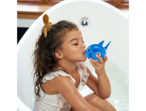 ZURU Baby Shark Bath Toy Silicone Fin - Blue - 10