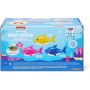 ZURU Baby Shark Bath Toy Silicone Fin - Blue - 8