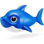 ZURU Baby Shark Bath Toy Silicone Fin - Blue - 7