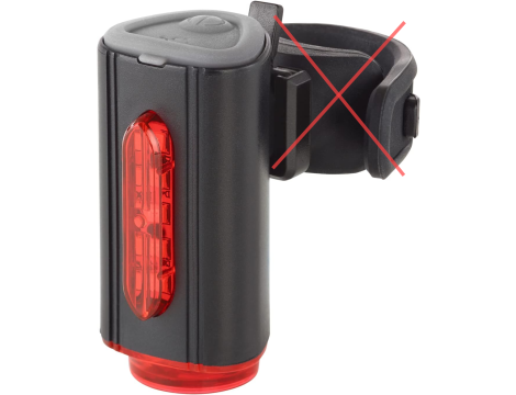 Oświetlenie rowerowe Fischer 50326 akumulator - 2