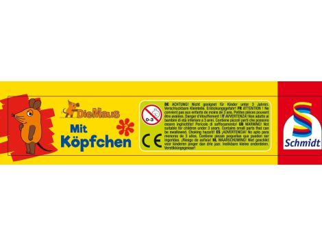 Schmidt Spiele 51255 - Mysz, z główką - 3