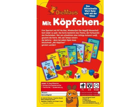 Schmidt Spiele 51255 - Mysz, z główką - 4