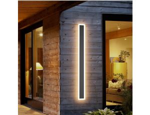 Klighten Lampa ścienna LED ciemnoszary 100cm