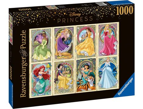 Puzzle 1000 Księżniczka Art Nouveau Ravensburger - 4