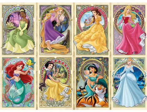 Puzzle 1000 Księżniczka Art Nouveau Ravensburger - 3