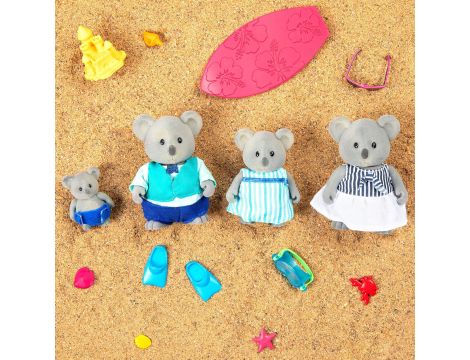 Li'l Woodzeez Canberra Koala Family - 5pc Toy Set with Miniature Animal Fig - 5