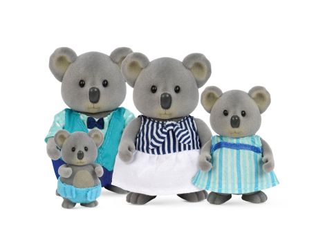 Li'l Woodzeez Canberra Koala Family - 5pc Toy Set with Miniature Animal Fig