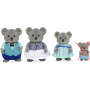 Li'l Woodzeez Canberra Koala Family - 5pc Toy Set with Miniature Animal Fig - 5