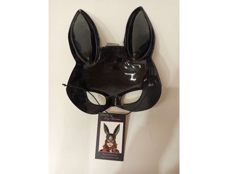 LEG AVENUE 2628 - Masquerade Rabbit Mask rozmiar uniwersalny (czarny) - 4