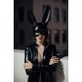 LEG AVENUE 2628 - Masquerade Rabbit Mask rozmiar uniwersalny (czarny) - 7