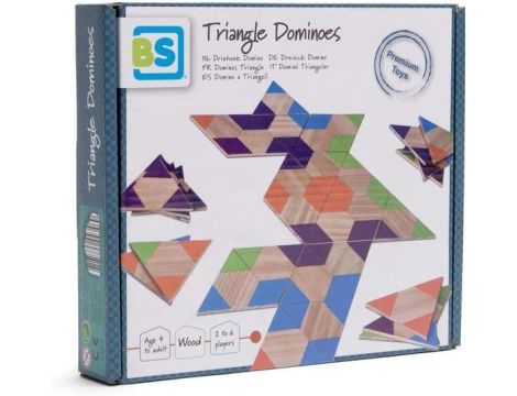 Gra zręcznościowa domino trójkąty B.Toys - 3