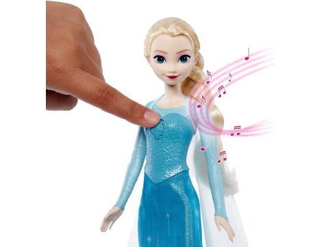 Lalka Disney Singing Elsa niebieska 30 cm - 4