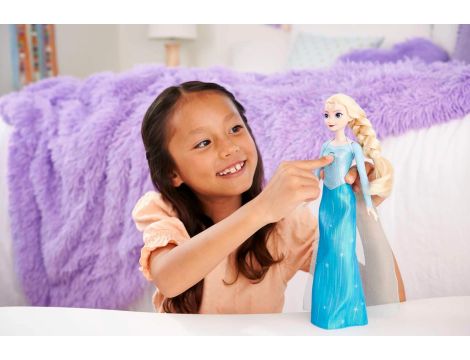 Lalka Disney Singing Elsa niebieska 30 cm - 3