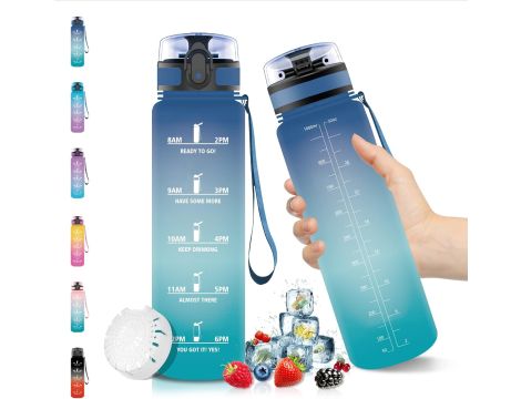 Bidon / butelka na wodę 1500 ml fioletowa - 2