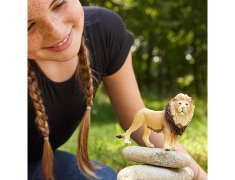Figurka lwa Schleich 12x3,6x7,3 cm - 4
