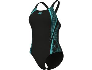 ARENA One Piece Swimsuit Kobiety Women's Swim 50 Black-water - image 2