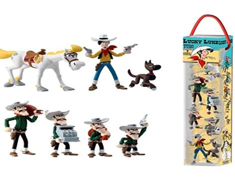 Lucky Luke 7 FIGUREK zestaw