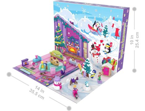 Polly Pocket Kalendarz adwentowy + mikrolalki i akcesoria - 5