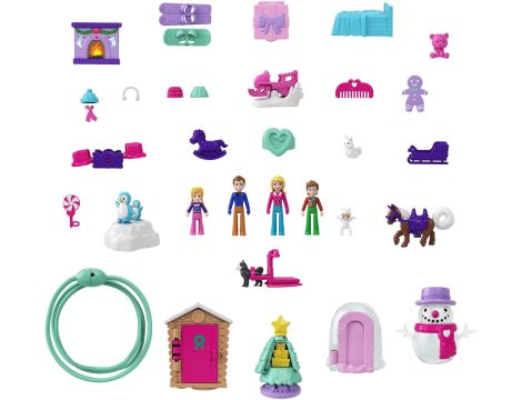 Polly Pocket Kalendarz adwentowy + mikrolalki i akcesoria - 4