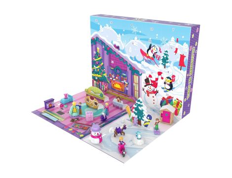 Polly Pocket Kalendarz adwentowy + mikrolalki i akcesoria