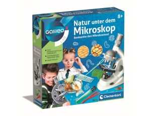 Clementoni 69804 Galileo Science mikroskop dla małego naukowca