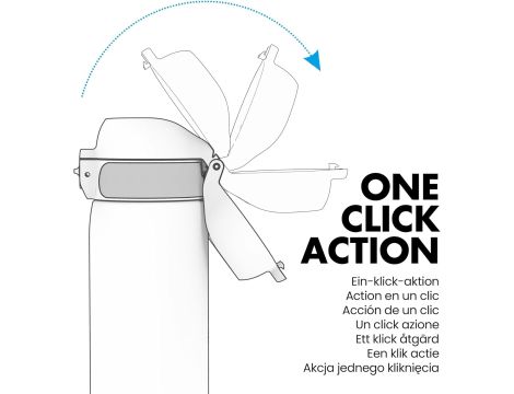 BIDON METALOWY ION8 I8SS1000BLU 1000 ML NIEBIESKI - 3