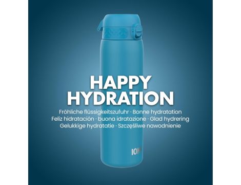BIDON METALOWY ION8 I8SS1000BLU 1000 ML NIEBIESKI - 8