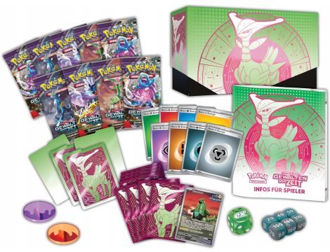 Pokémon Kolekcjonerska gra karciana Top Trainer-Box Karmesin & Purpur R25 - 4