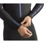 Cressi Men's 1mm One piece wetsuit Skin, Black Blue, L/4 UK - 5