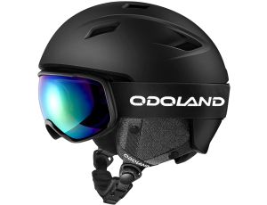 Kask narciarski Odoland SP0392 czarny M z goglami - image 2