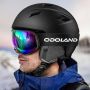 Kask narciarski Odoland SP0392 czarny M z goglami - 4