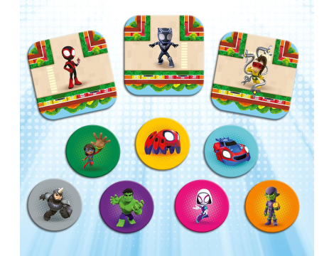 Gra planszowa - Magiczny Labirynt Junior Marvel Spidey Ravensburger - 3