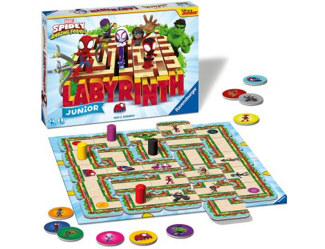 Gra planszowa - Magiczny Labirynt Junior Marvel Spidey Ravensburger